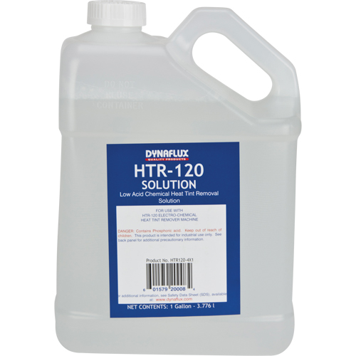 HTR-121 Mild Solution for Heat Tint Removal System Machine, Jug Fastek