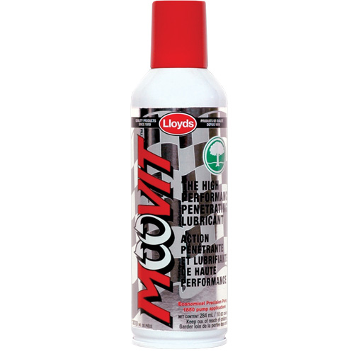 Moovit High Performance Lubricant, Aerosol Can/Trigger Bottle, 10 oz/10 oz. Fastek