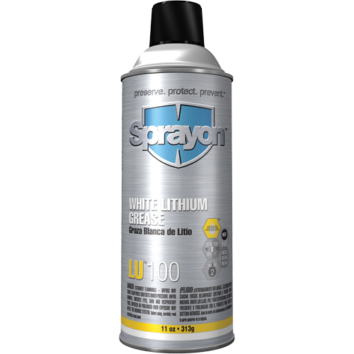 LU100 Lithium Grease, Aerosol Can Fastek