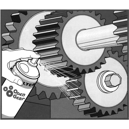 OPEN GEAR Lubricant, Aerosol Can Fastek