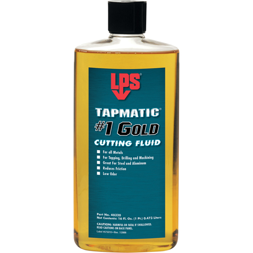 Liquides de coupe # 1 Gold de Tapmatic, 16 oz liq. Fastek
