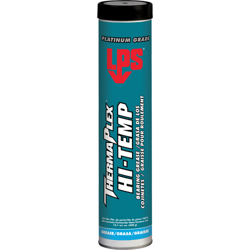 ThermaPlex&reg; Hi-Temp Bearing Grease, 400 g, Cartridge, 536°F (280°C) Max. Temperature Fastek