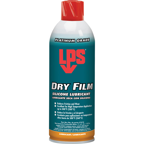 Dry Film Silicone Lubricant, Aerosol Can Fastek