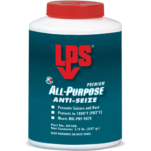 All-Purpose Anti-Seize, 1/2 lbs., Bottle, 1800°F (982°C) Max. Temp Fastek
