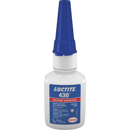 Adh&eacute;sif Super Bonder 422, Transparent, Bouteille, 1 liq. oz. Fastek