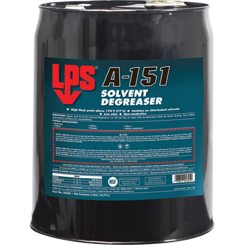 A-151 Solvent Degreaser, Pail Fastek