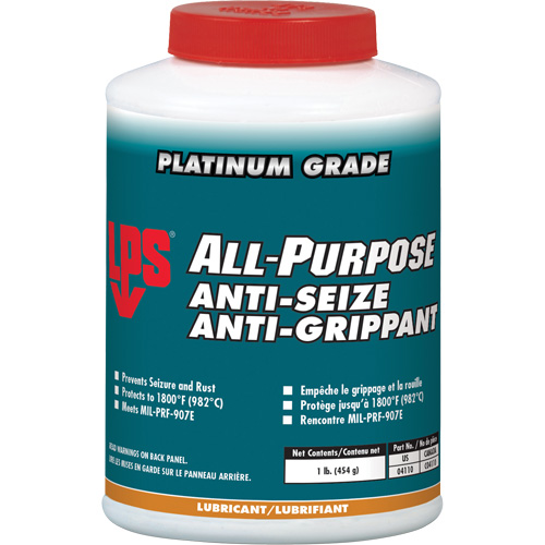 All-Purpose Anti-Seize, 1 lbs., Bottle, 1800°F (982°C) Max. Temp Fastek
