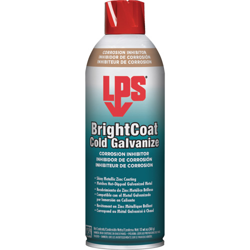 Bright Coat Cold Galvanised Corrosion Inhibitors, Aerosol Can Fastek