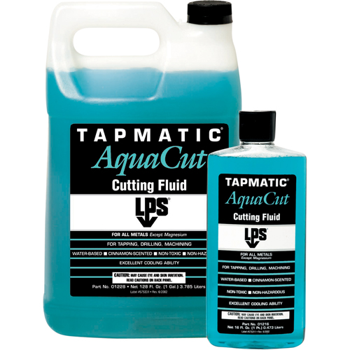Liquides de coupe AquaCut de Tapmatic, 1 gal. Fastek