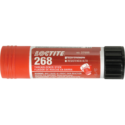 Compos&eacute; de blocage 268 Quickstix, Rouge, &eacute;lev&eacute;, 19 g, B&acirc;ton Fastek