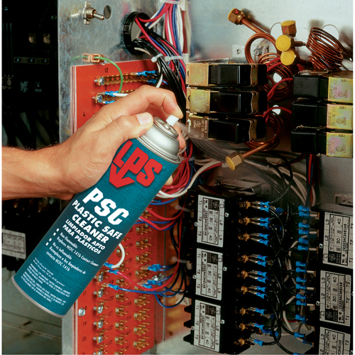 PSC Plastic Safe Cleaner, 18 oz., Aerosol Can Fastek