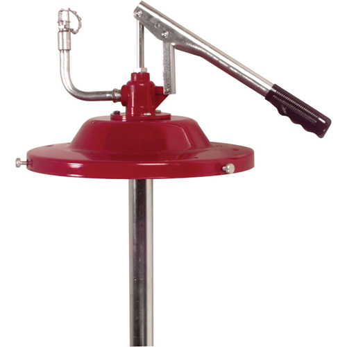 Manual Lubrication Pumps - Volume Delivery Loader Pumps, Zinc, 1 Lb./6 strokes, Fits 5 gal. Fastek
