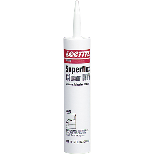 Scellant adh&eacute;sif &agrave; la silicone Superflex RTV, Cartouche, Blanc Fastek