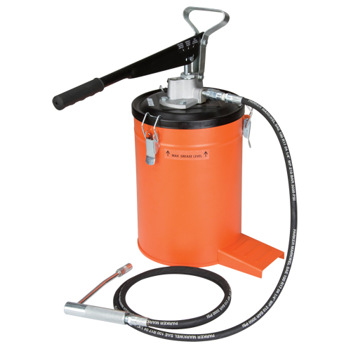 Graisseur avec seau, Acier Fastek