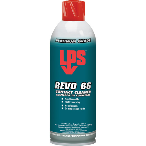 Nettoyant pour contacts Revo 66, Canette a&eacute;rosol Fastek