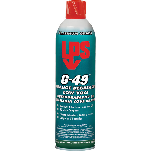 G-49 Low VOC Orange Degreaser, 15 oz. Fastek