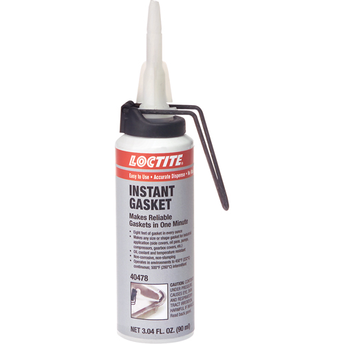 Scellant &agrave; joints Instant Gasket, Cartouche, Noir Fastek