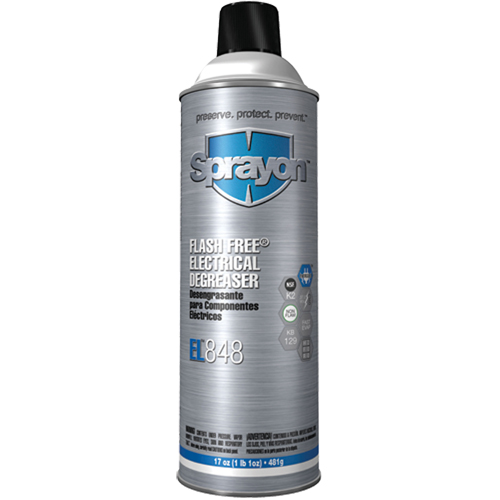 EL848 Flash Free&reg; Electrical Degreaser, Aerosol Can Fastek