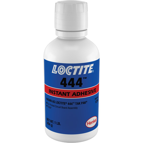 444 TAK PAK&reg; Adhesive, Clear, Bottle, 1 lbs. Fastek