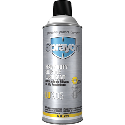 LU905 Heavy Duty Silicone Lubricant, Aerosol Can Fastek