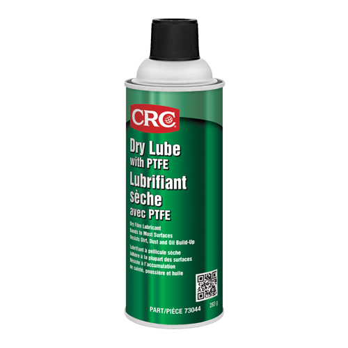 Produit lubrifiant sec &agrave; base de PTFE CRC, Canette a&eacute;rosol, 284 g Fastek