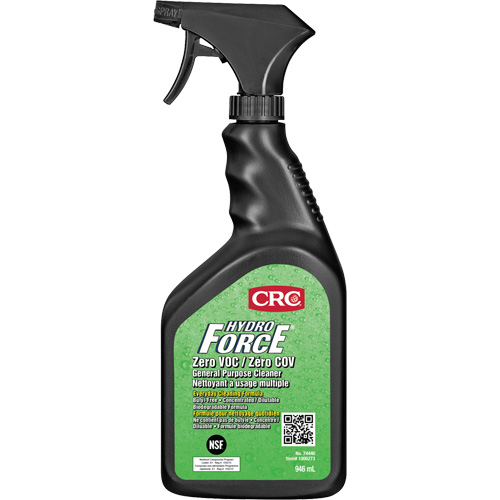 HydroForce&reg; Zero VOC General Purpose Cleaners, 946 ml, Trigger Bottle Fastek