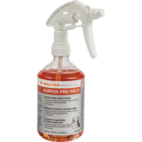 Surfox Pre-Weld, Bouteille &agrave; g&acirc;chette Fastek