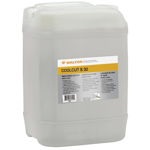 COOLCUT S-30 Water-Miscible Cutting Lubricant, 20 L Fastek