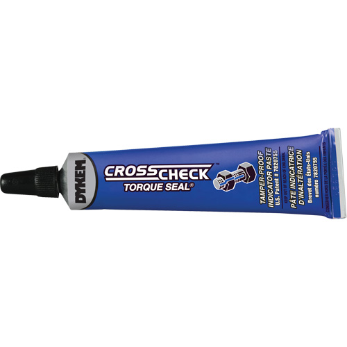 Cross Check Torque Seal&reg; Tamper-Proof Indicator Paste, 1 fl. oz., Tube, Blue Fastek