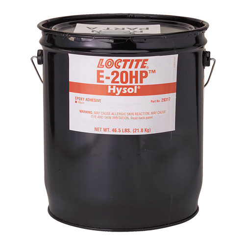 E-20P Fast Setting Structural Adhesives , 5 gal., Pail, Two-Part, White Fastek