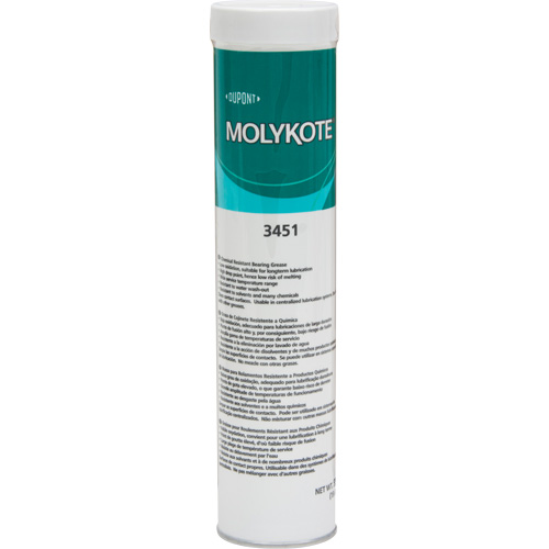Molykote 3451 Bearing Grease, 550 g, Cartridge Fastek