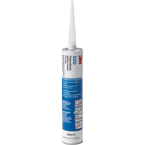 Polyurethane Adhesive Sealant, 310 ml, Grey Fastek