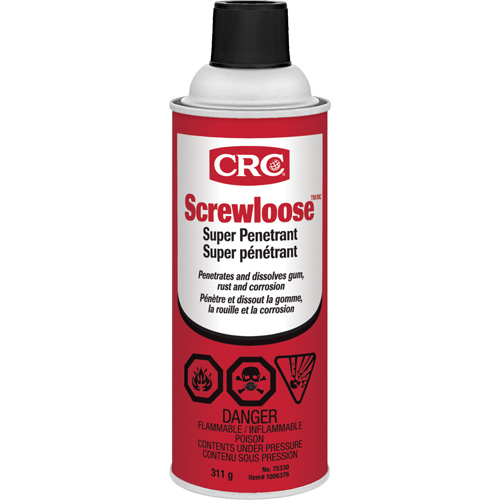 ScrewlooseTM Super Penetrant, Aerosol Can, 312 g Fastek