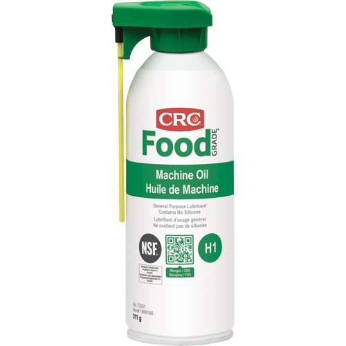 Food Plant Machine Oil, 312 g, Aerosol Can Fastek