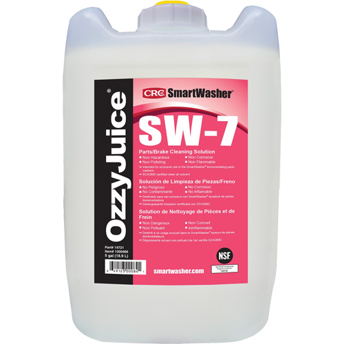 SmartWasher&reg; OzzyJuice&reg; Cleaning Solution, Jug Fastek