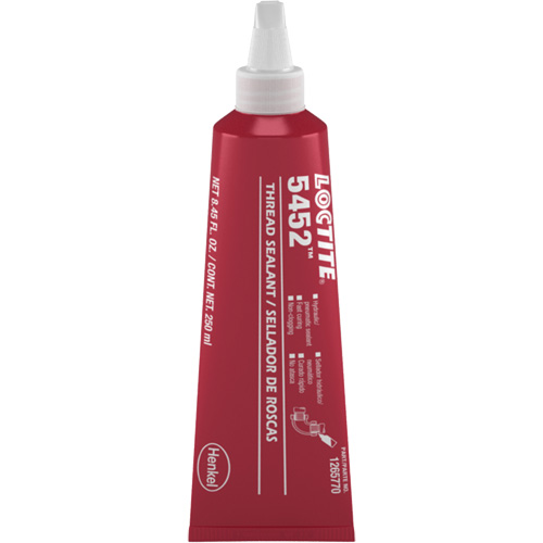 5452 Thread Sealant, Tube, 250 ml, -54° C - 149° C/-65° F - 300° F Fastek