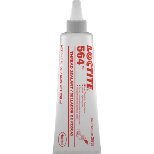 564 Thread Sealant, Tube, 250 ml, -54° C - 149° C/-65° F - 300° F Fastek