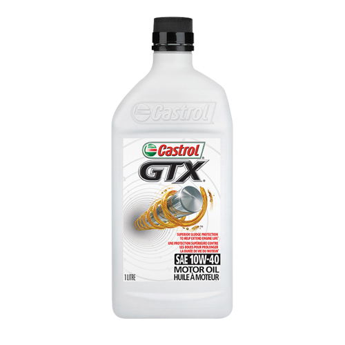 GTX&reg; 10W40 Motor Oil, 1 L, Bottle Fastek