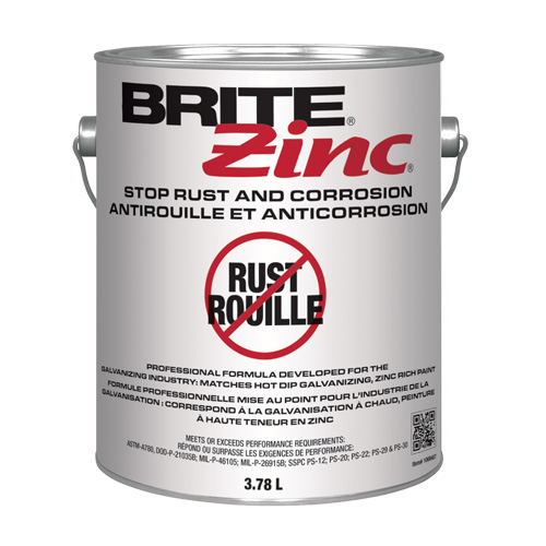 BRITE Zinc&reg; Corrosion Inhibitor, Gallon Fastek