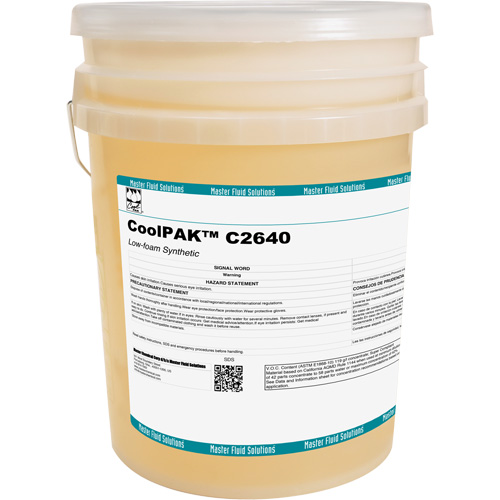 CoolPAK Low-Foam Synthetic, Pail Fastek