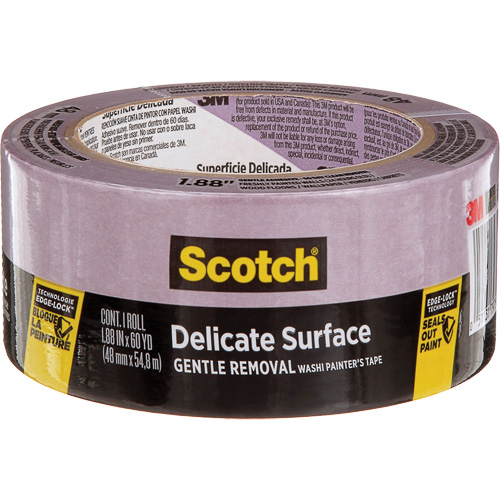 Scotch&reg; Delicate Surface Painter's Tape 2080, 48 mm (1-7/8") x 55 m (180'), Purple Fastek