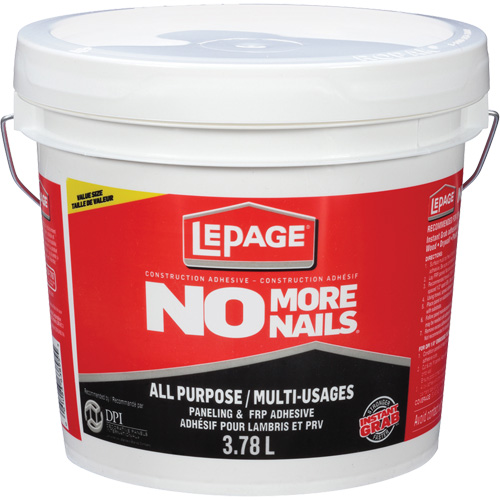 Adh&eacute;sif de construction multi-usages No More Nails Fastek