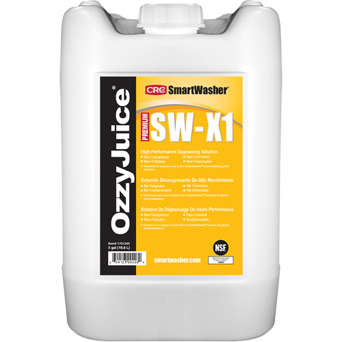 Solution de d&eacute;graissage SmartWasher OzzyJuice SW-X1 HP, Cruche Fastek