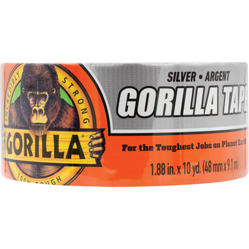 Duct Tape, 17 mils, Silver, 48 mm (2") x 9.14 m (30') Fastek