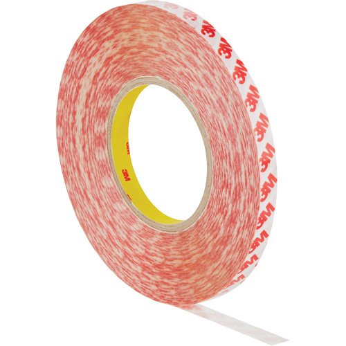 Ruban adh&eacute;sif double face, Polyester, 19 mm (0,75") la x 50 m (164') lo, 8 mils &eacute;pais Fastek