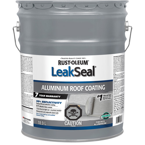 LeakSeal&reg; 7 Year Aluminum Roof Coating Fastek