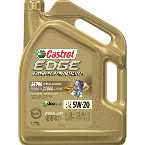Edge&reg; Extended Performance 5W-20 Motor Oil, 5 L, Jug Fastek