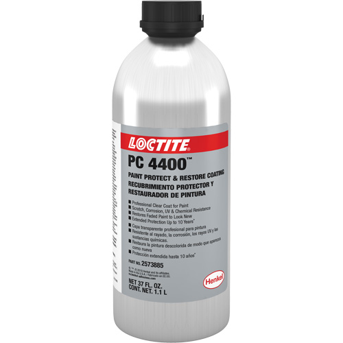 PC 4400 Paint Protect & Restore Coating, 1.1 L, Aerosol Can, Clear Fastek