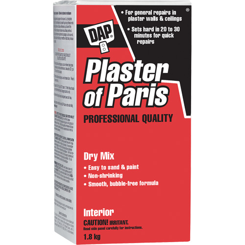 Plaster of Paris Dry Mix, 2 kg, Box Fastek