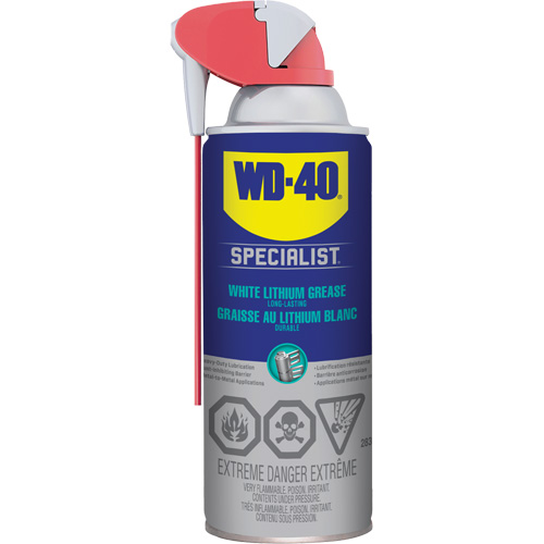 Specialist&reg; High-Performance White Lithium Grease, Aerosol Can Fastek